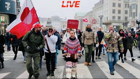 🇬🇱 🔥Greenland Deception (2026): A mass rally in support of Greenland took place in Copenhagen