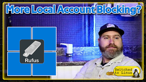 Windows Now Blocking Rufus Downloads | To Prevent Local Accounts?