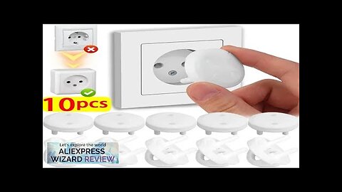 White Electrical Safety Socket Protective Cover Baby Care Safe Guard Protection Children Review