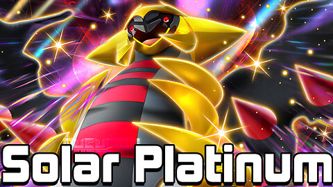 Pokemon Solar Platinum - NDS ROM Hack, modified text, trainer battles, altered evolutions, new forms