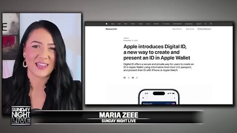 InfoWars Sunday Night Live - Maria Zeee - Digital ID - America - Real ID - TSA - New World Order
