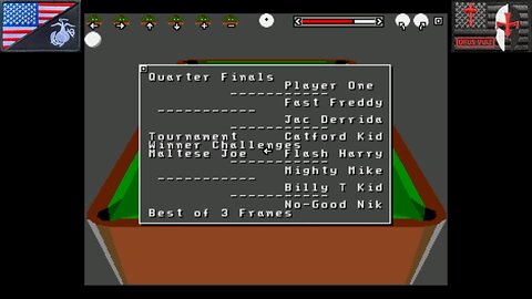 Old-School Sportsball Theater [S1E5]: "3D Pool" (Commodore Amiga 500 - 1989) [EU Only]