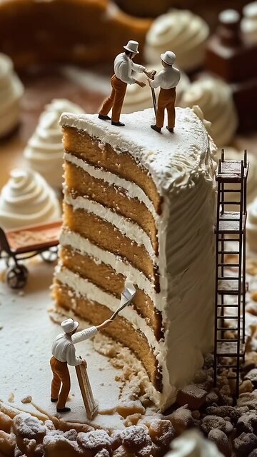 Construção em Bolo