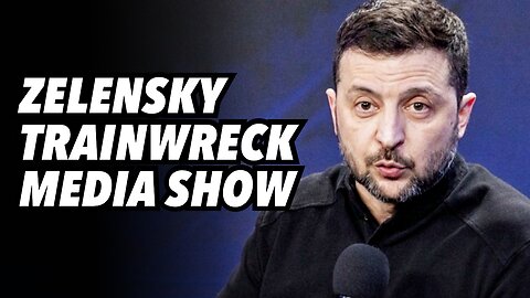 Zelensky trainwreck media show. EU promises to cover Ukraine costs