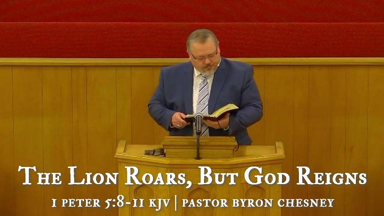 The Lion Roars, But God Reigns