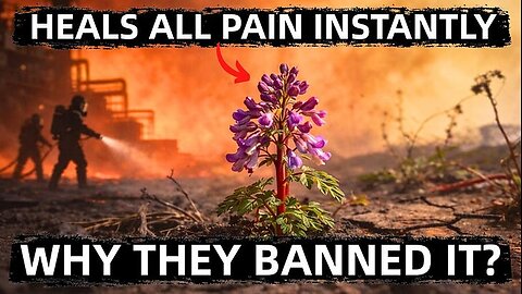 This Plant Heals Pain Instantly. Why Did The FDA Ban It? One word, PROFITS!