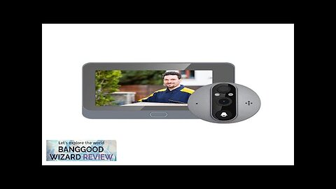 C87 Tuya Smart WiFi Home Doorbell Peephole Camera 1080P Wireless Doorbell Door Review