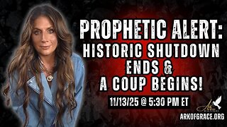 Prophetic Alert: Historic Shutdown Ends and a Coup Begins