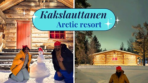 Christmas eve at Kakslauttanen Arctic Resort | Lapland | Finnish Christmas