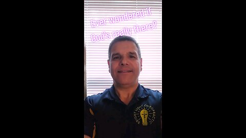 ever wondered if God's really there?