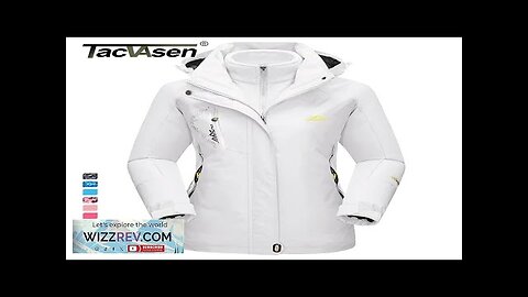 TACVASEN 3 in 1 Winter Fleece Jacket Womens Waterproof Ski Snowboard Jackets Review