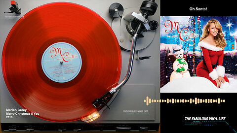 Mariah Carey ) Merry Christmas II You ) 2010 (Limited Edition Translucent Red Vinyl Island/Universal US 2020)