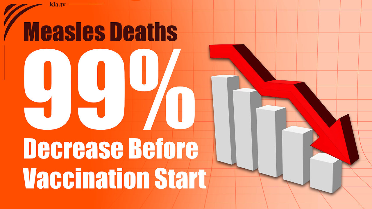99 % decrease in measles deaths BEFORE vaccination start