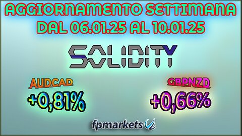 SOLIDITY - Aggiornamento settimana dal 06.01.25 al 10.01.25. Profit +1,47%