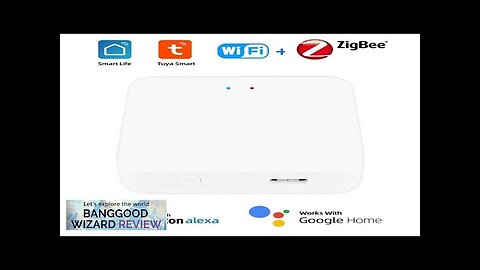 TYZG1 Tuya Smart Home Zigbe Bridge Gateway Hub bluetooth Mesh Zigbe Wireless Review