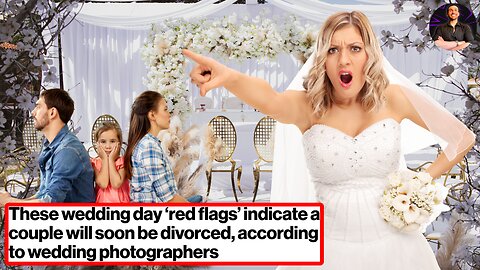 HUGE Red Flags Show Up as Early as the Wedding Day, Observed By Veteran Photographer