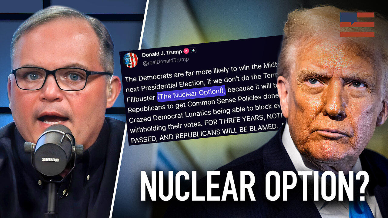 Here's the RISK (and Reward) of NUKING the Filibuster | 11/4/25