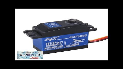 SPT Servo SPT5410LV Digital Servo 90° 10KG Iron Core Metal Gear Review