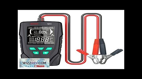 BSIDE Q11 Professional Battery System Tester with Voice Broadcast Extended Test Line Review