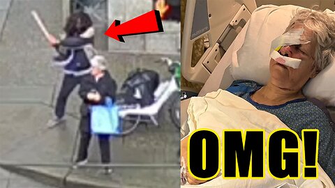 Old Woman GOES BLIND after Democrats allowed him to ATTACK her!