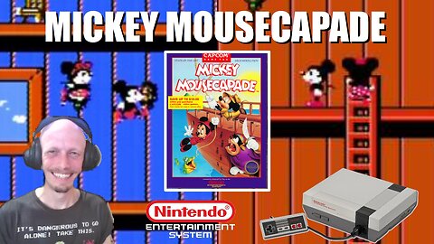 Mickey Mousecapade (NES): Rescue Alice from the Mad Hatter in an Adventure down a Rabbit Hole