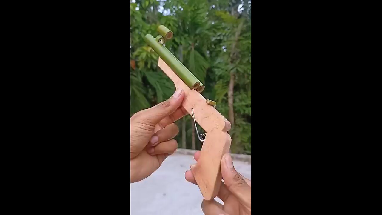 Bamboo creation using from bamboo with wooden. I hope you enjoy This video Hello Bamboo lover.