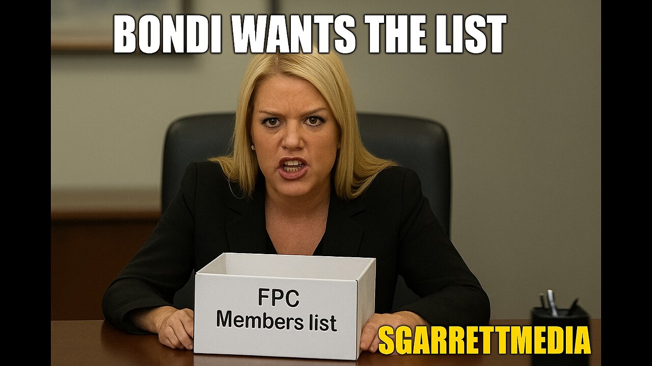 DEMS use shutdown for NO KINGS, BONDI wants a list of gun owners