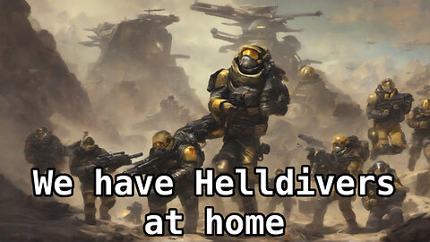 Helldivers at Home is Finally Back on the SAINTCON Badge