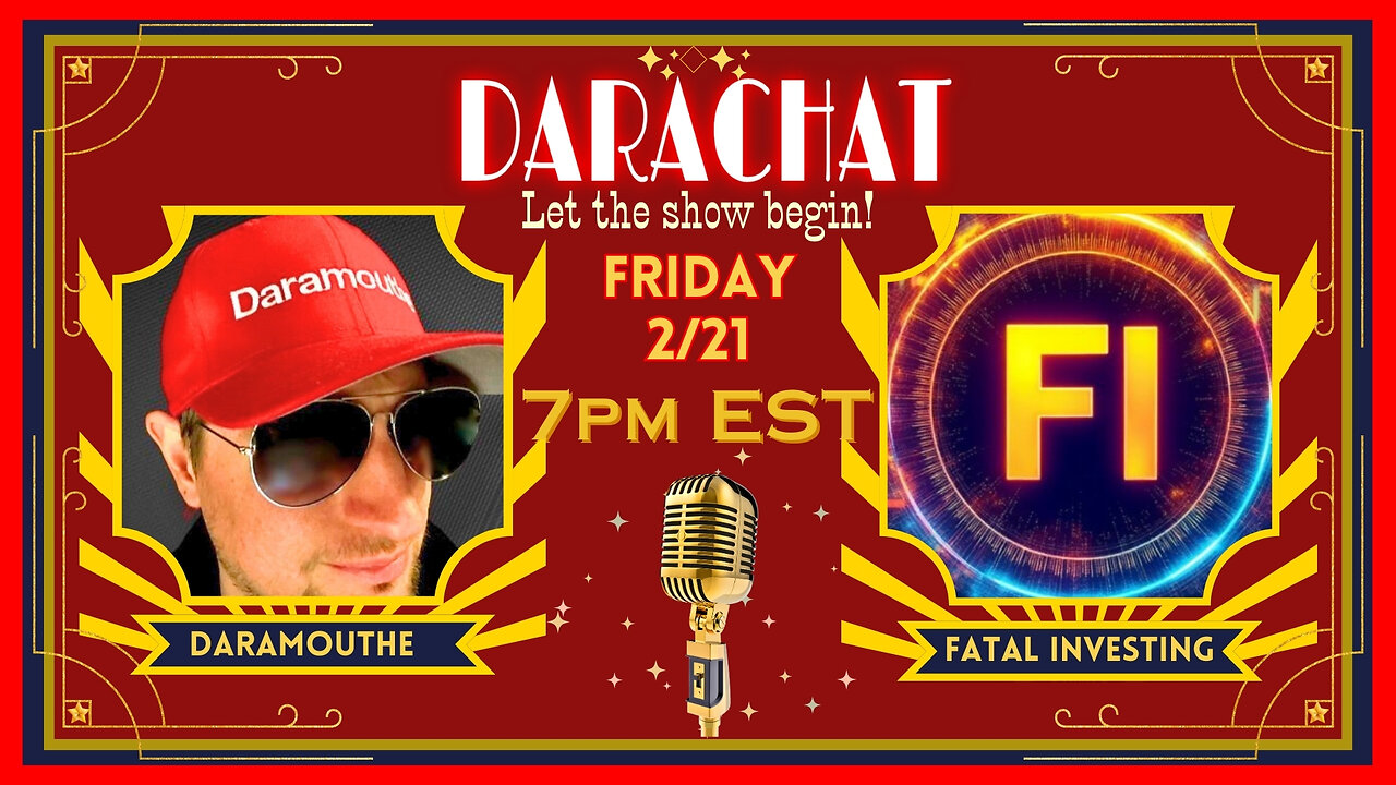 Darachat: Investing in Laughs and Likes - 47th Pay-it-Forward Stream with @FatalInvesting