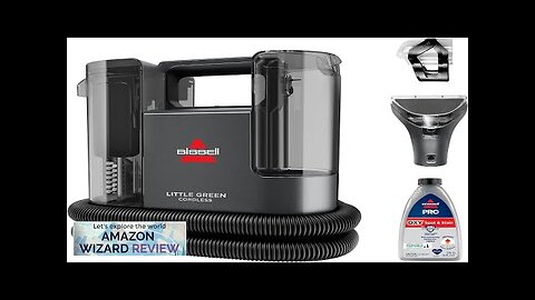 BISSELL Little Green Cordless Portable Deep Cleaner & Upholstery Cleaner w/ Rechargeable Review