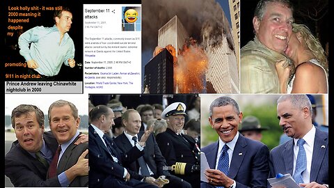 2 of 2 WHO HIRED BARACK OBAMA TO GET ME KILLED all about 911 Twin Towers bombing