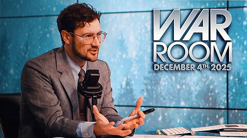 WAR ROOM WITH HARRISON SMITH - 12/4/2025: FBI Arrests DNC Pipe-Bomber, Hegseth Coup Implodes, CDC Considers Stopping Recommendation of Hepatitis Vaccine for Newborns