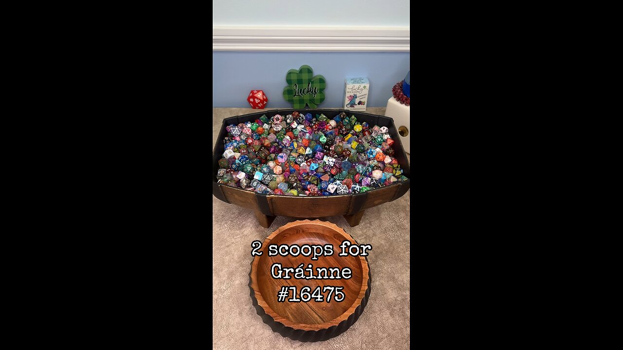 2 scoops for Gráinne!! #16475 #onelinkatatimeshop #dice #dnd #dice