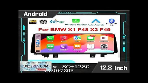 Android Auto For BMW X1 F48 X2 F49 (2016- 2017) NBT&EVO System Review