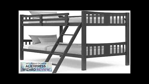 Caribou Twin-over-Twin Bunk Bed (Gray) – GREENGUARD Gold Certified Converts to 2 Review