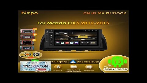 Hizpo Android 13 Car Multimedia for Mazda CX5 CX-5 CX 5 2012 Review