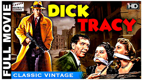 Dick Tracy, Detective (1945)In COLOR | Crime | Mystery | Action | Classic