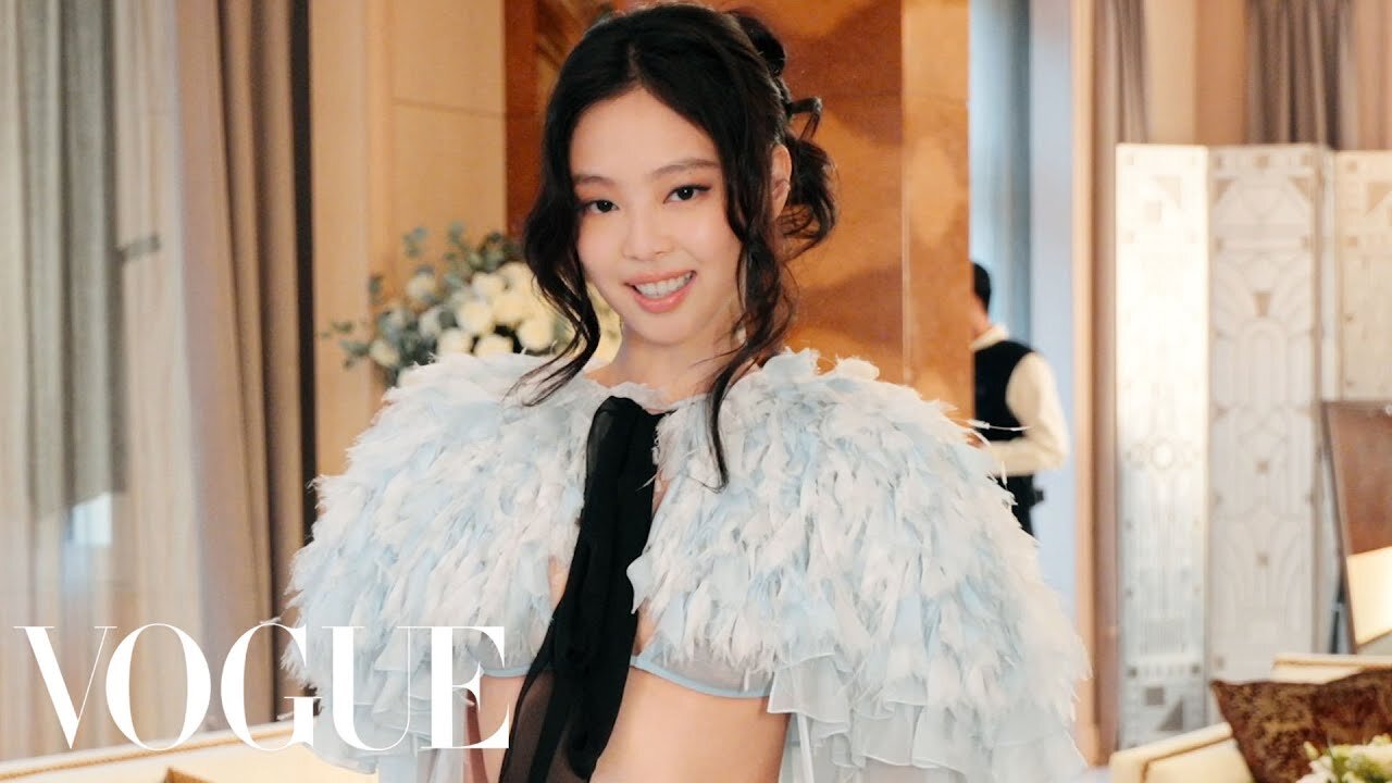 JENNIE Answers 9 Questions While Getting Ready Vogue