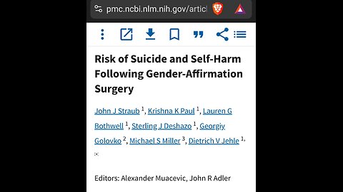 Gender Affirming Care INCREASE RISK OF SUICIDE