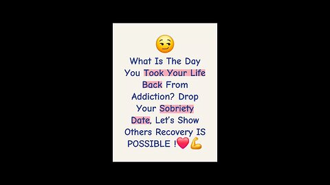 Proof that Recoverv actually works! 6-3-20 ❤️💪 #SoberCoach #SoberSuccess #AddictionRecovery #Sober