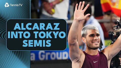 Carlos Alcaraz GOD MODE vs Brandon Nakashima | Tokyo 2025 Highlights