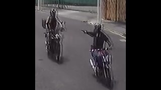 Intento de robo a un policía en moto termina con agresor abatido de un disparo