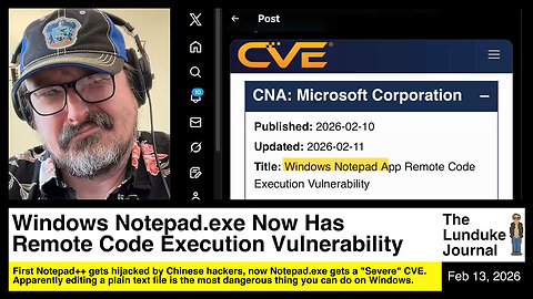 Windows Notepad.exe Now Has Remote Code Execution Vulnerability