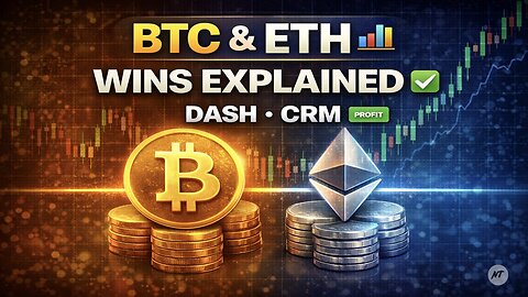 Bitcoin & Ethereum Weekly Analysis – DASH & CRM Wins Explained