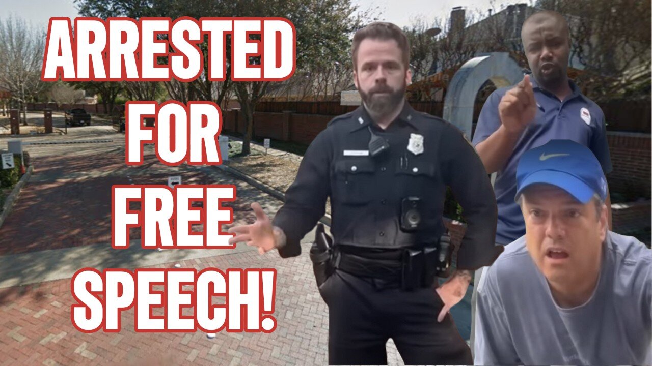 Arrested for FREE SPEECH! CASE DISMISSED 3/24/25!