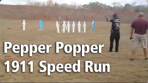 X Series 1911 Pepper Popper Run