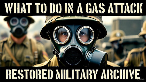What To Do In A Gas Attack - Historical Military Film