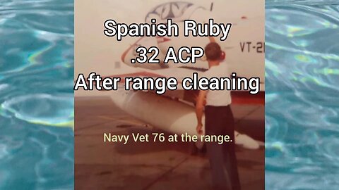 Spanish Ruby after range cleaning.