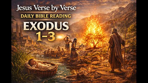 📖 Bible in a Year - Day 30: Exodus 1–3 (Oppression, Deliverance Begins, and the Name of God)
