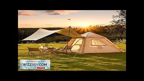 YOLENY Portable Inflatable Glamping Tent Easy Set-up 4 Season Inflatable Tents Review